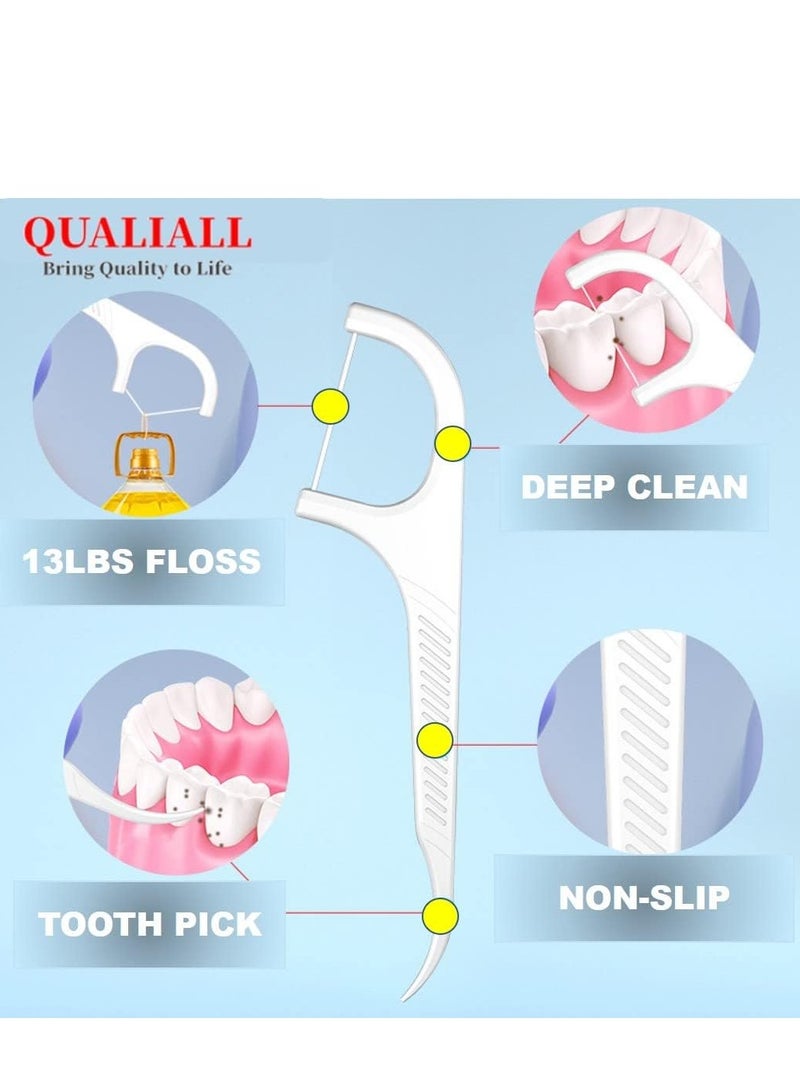 Roroll Floss Stick, Dental Floss Stick for Adults, Smart Automatic Floss Box, Refillable Automatic Ejection Box, 88 Pcs - Image 5