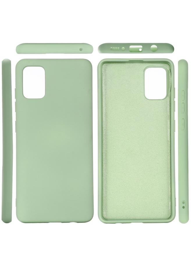 S-TOP Case For Galaxy A71 5G Solid Color Liquid Silicone Dropproof Full Coverage Protective Case - Image 2