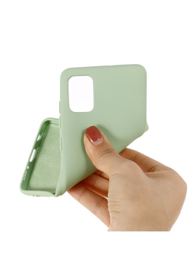 S-TOP Case For Galaxy A71 5G Solid Color Liquid Silicone Dropproof Full Coverage Protective Case - Image 4