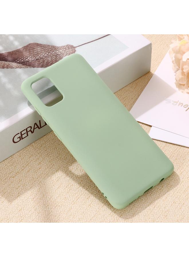 S-TOP Case For Galaxy A71 5G Solid Color Liquid Silicone Dropproof Full Coverage Protective Case - Image 5