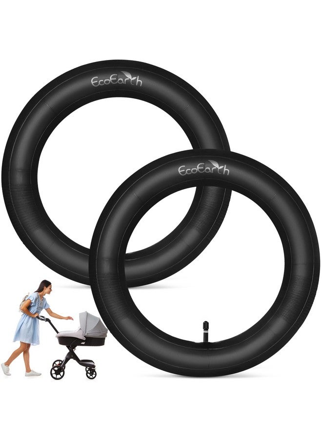 EcoEarth Inner Tube Tire Replacements (2 Pack, 12.5” x 1.75/2.25) for Kids Bike & Jogging Stroller, Compatible w/All Brands: BoB Revolution Flex/Pro/SE/SU, Graco, Go Jogging & More - Image 1