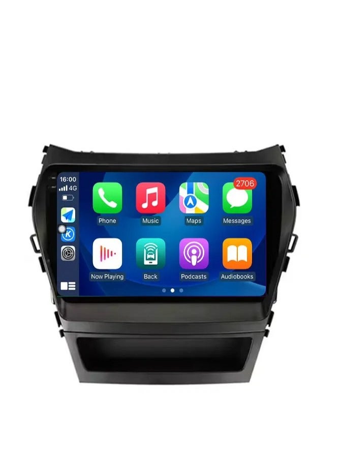 2013-2017 Hyundai SantaFe screen is part of the car's infotainment system. It runs on Android and supports features like Apple CarPlay and Android Auto, allowing you to easily connect your smartphone. It also offers a high resolution of up to 1080 pixels, making it excellent for displaying information and maps clearly.