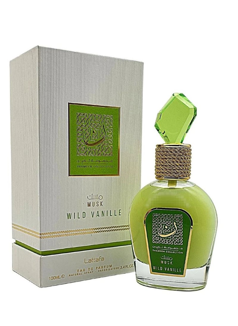Lattafa WILD VANILLE THAMEEN MUSK COLLECTION EDP 100ml  - Image 3