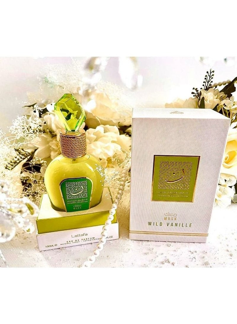 Lattafa WILD VANILLE THAMEEN MUSK COLLECTION EDP 100ml  - Image 2
