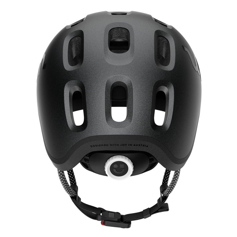 woom Ready Kids' Helmet, Adjustable Pinch-Free Children's Helmet with Reflective Details for Bicycle Riding, Roller Skating & Scooting, for Boys & Girls (Ages 1-14) - Charcoal Metallic - Small - Image 5