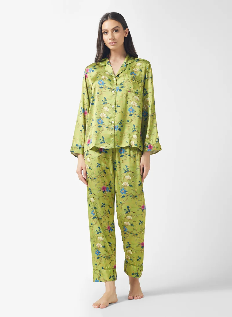 ELLA Printed Pyjama Set
