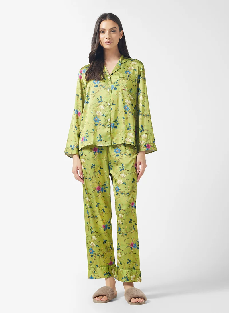 ELLA Printed Pyjama Set