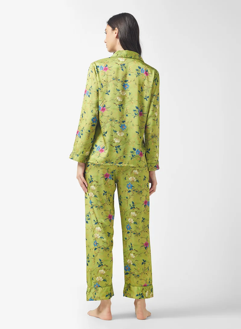 ELLA Printed Pyjama Set