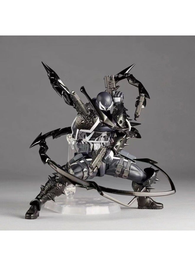 Two Ocean Hall Yamaguchi Style Surprise Marvel Venom Agent With Special Model Movable Figure Model In Stock-Color:Yamaguchi Style Venom Agent (with Bonus)  - Image 4