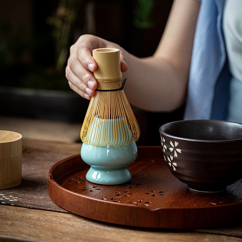 Tea Handmade Matcha Tea Point Tea Utensils Matcha Tea Ware Tea Ceremony Zero With 100 Ben Li 80 Japanese Tea Sets - Image 2