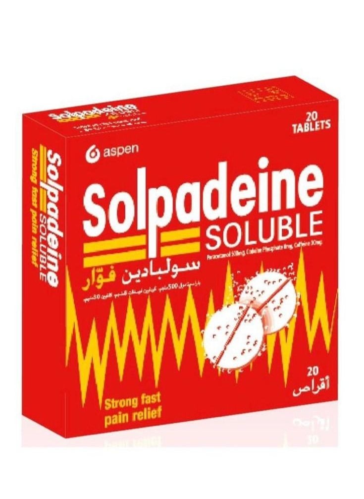 ASPEN - Solpadeine Soluble 20 tablets - Image 1