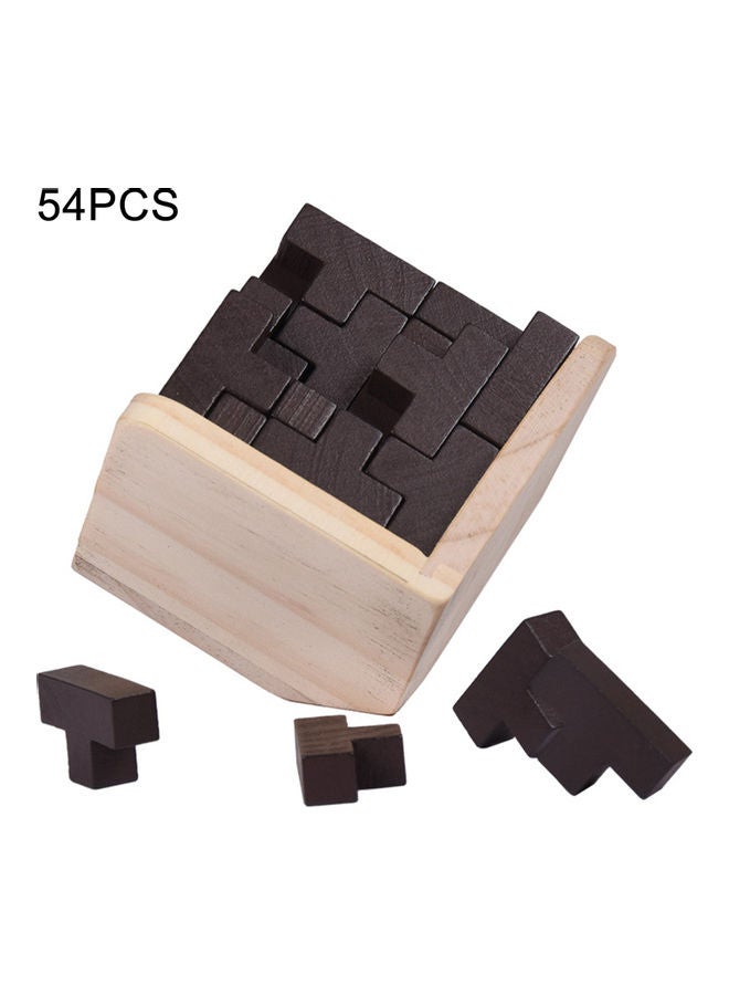 مجموعة أحجية قطع تركيب ثلاثية الأبعاد من 54 قطعة - Image 1