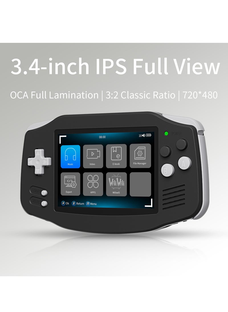 ANBERNIC  RG 34XX Handheld Game ConsoleH700 quad-core ARM  Android 13 3.4-inch IPS full-view angle 3500mAh 5G WIFI Bluetooth Retro Video Players（32G+128G）  - Image 2