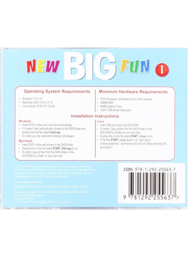 Pearson Education Limited Big Fun Refresh Level 1 ActiveTeach - Image 2