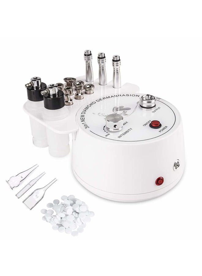 Yofuly Diamond Microdermabrasion Machine, Yofuly 3 in 1 Professional Microdermabrasion Machine with Vacuum Glass Tube and Spray Bottle for Home Use Skin Care - Image 1