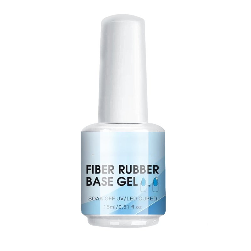 Nail fiber repair adhesive extends and repairs residual and broken nails with functional adhesive  white - Image 1