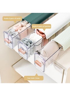 JB Export JB Export Plastic 6Grid Drawer Organizer Efficient And Versatile Storage Solution For Your Home Multicolor  - Image 4