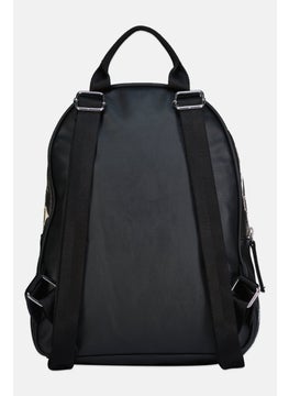 NAUTICA Women Brand Logo Small Backpack, Black  - Image 2