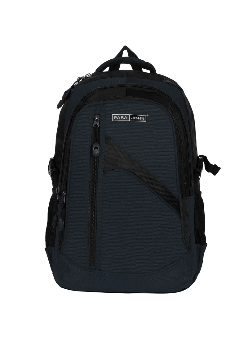 بارا جون Parajohn Iconic 24-Inch Lightweight School Backpack with Multiple Pockets  -Navy