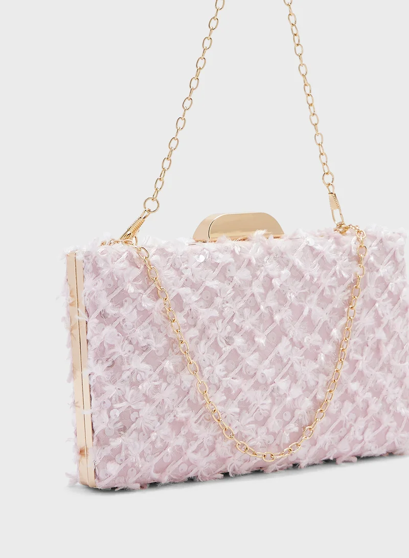 جينجر بوتيك Sequined Clutch Bag