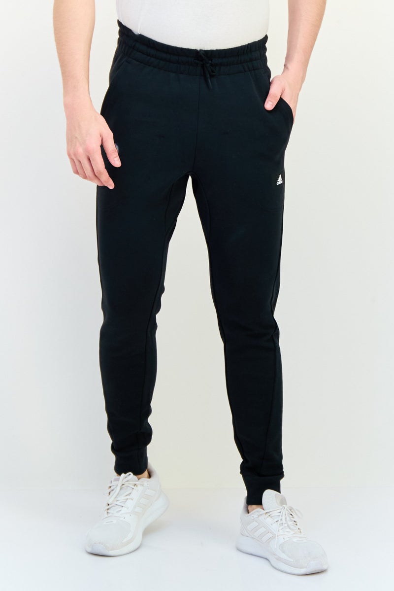 Adidas Men Sportswear Fit Running Sweatpants, Black  - Image 1