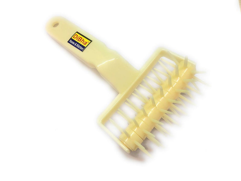DiBha Plastic Dough Docker Pizza Roller Pie Pastry Dough Cookie Baking Pastry Tool Kitchen Accessories - Image 1