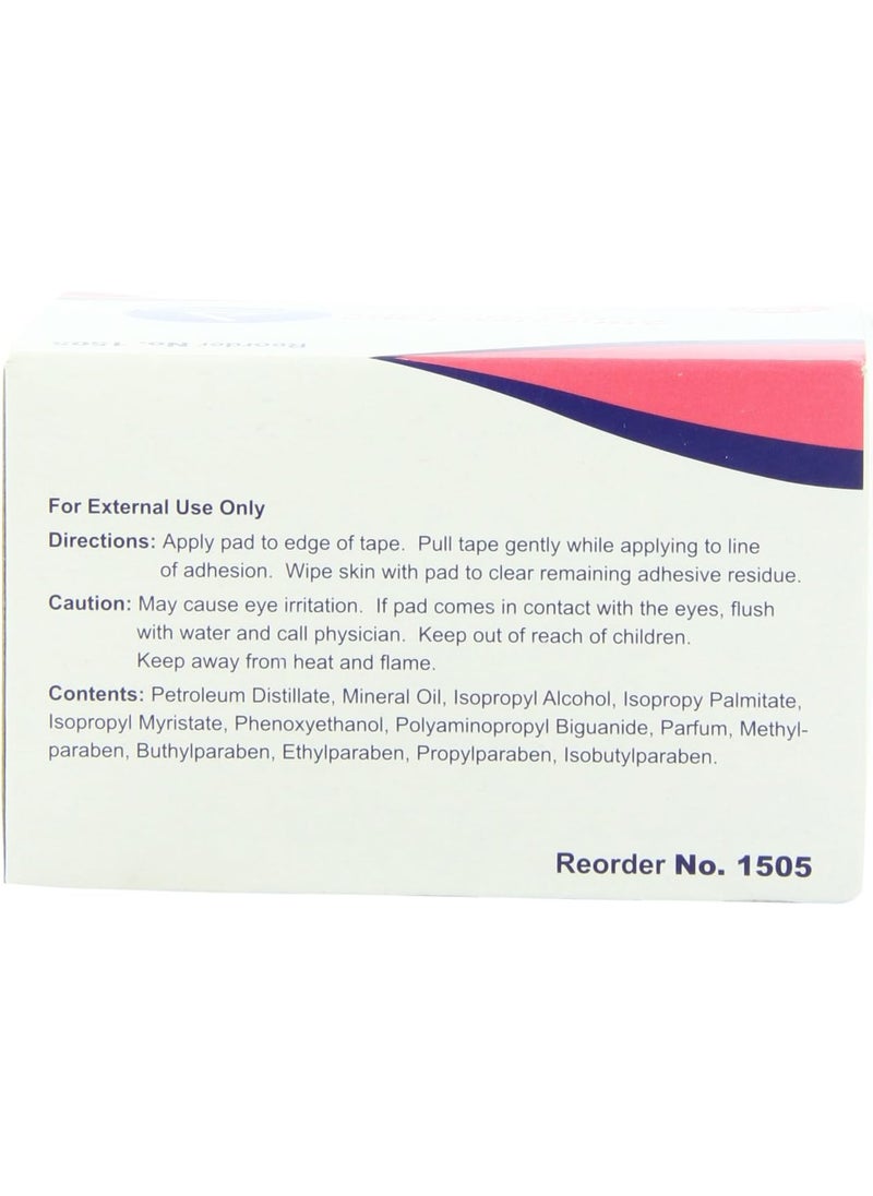 Dynarex Dynarex Adhesive Tape Remover Pad Assorted 100 Count  - Image 2