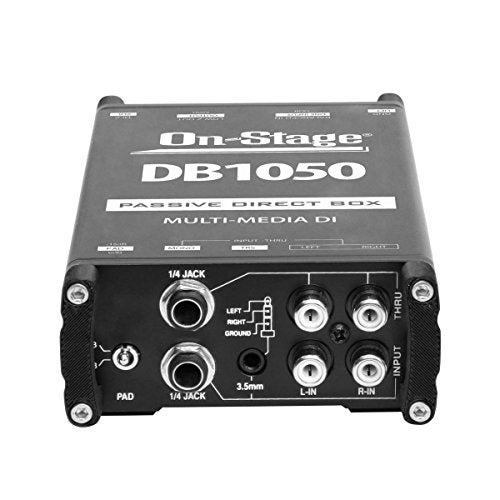 OnStage OnStage DB1050 Passive MultiMedia DI Box - Image 1