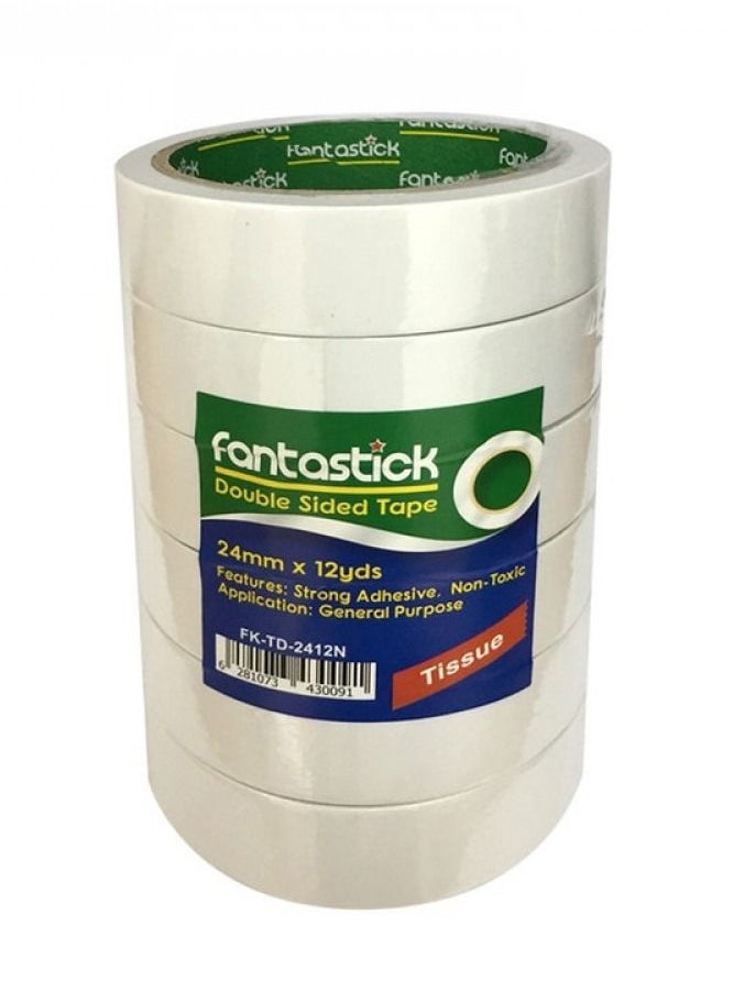 Fantastick 6-Piece Double Side Tape 24mm Width  - Image 1