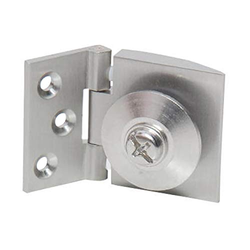 Atlantic Brass Heavy Glass Door Hinges for Home, Office, Hotel (S.S. Finish) Pack of 2 Piece - Image 5