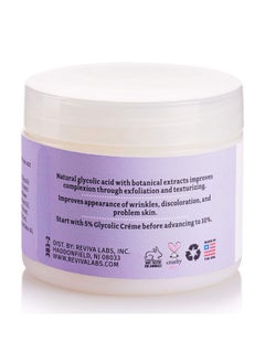 Reviva Labs 10% Glycolic Acid Creme Daily Moisturizer | Reviva Labs | Natural sugar cane derived Alpha Hydroxy Acid (AHA) cream delivers gentle exfoliation  - Image 4