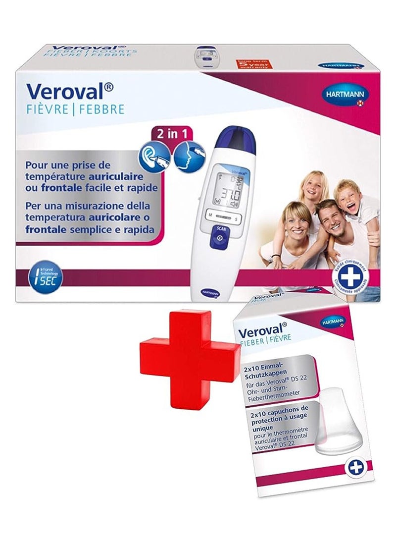 Hartmann Veroval Fever Ear & Forhead 1 Pack  - Image 1