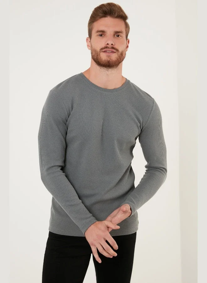 Buratti  Buratti Cotton Crew Neck Slim Fit Basic 3-Pack Sweat Men's SWEAT 5905073S3 for Men | Best Price UAE