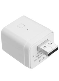 Excefore محول واي فاي ذكي Tuya Micro DC 5V USB لأجهزة USB، محول USB لاسلكي للمنزل الذكي DIY، جهاز تحكم عن بعد عبر التطبيق، متوافق مع Alexa وGoogle Home للتحكم الصوتي، أبيض  - Image 1