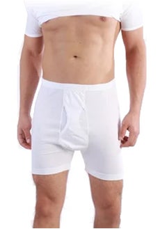DICE White Short Boxer for Men Solid  (6 Pieces)  - Image 4
