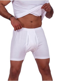 DICE White Short Boxer for Men Solid  (6 Pieces)  - Image 5