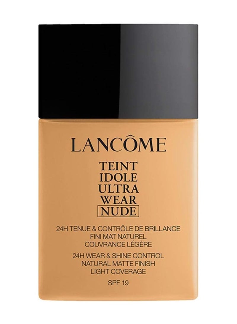 كريم أساس Teint Idole Ultra Wear Nude - للحصول على بشرة مثالية وأكثر إشراقًا - كريم أساس سائل يناسب بشرتك