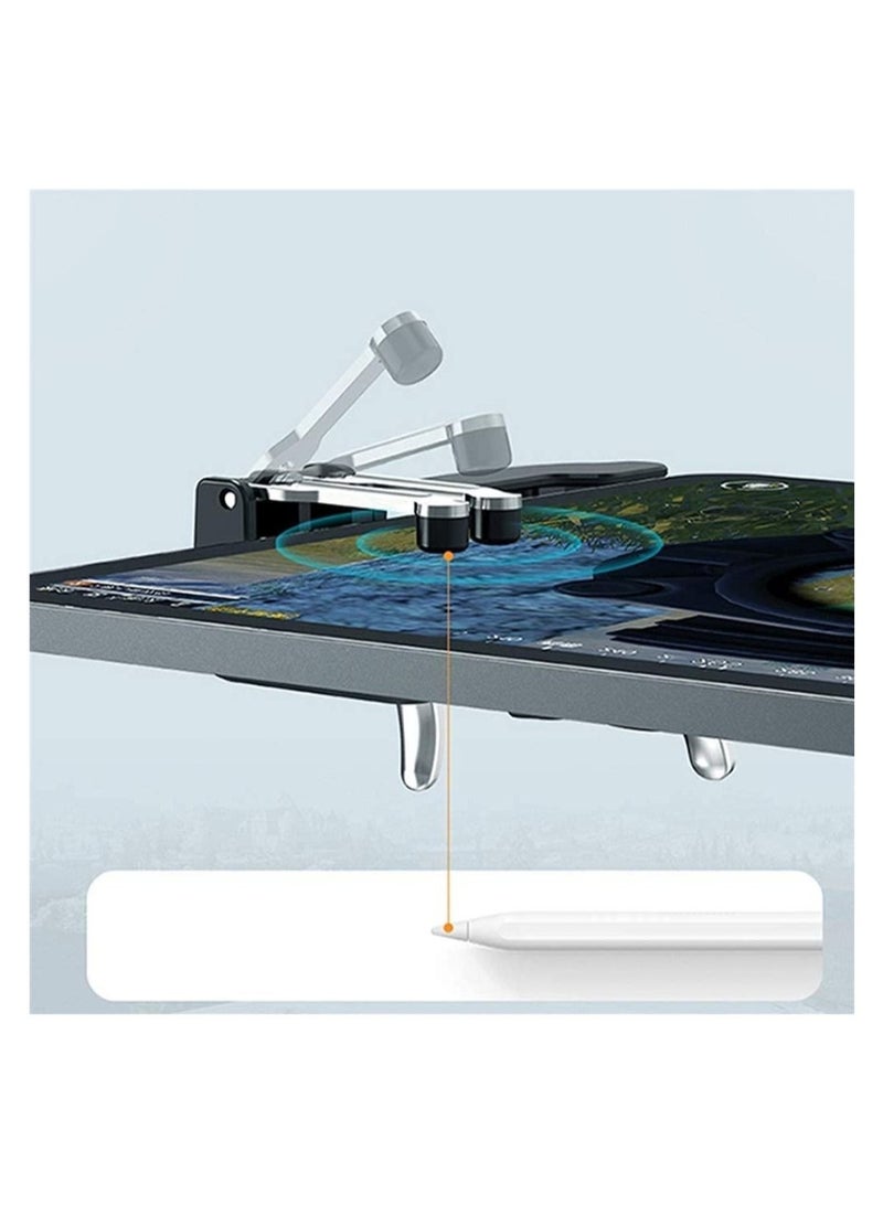 وحدة تحكم ألعاب الهاتف المحمول لأجهزة iPad اللوحية EMISH ذات ستة أصابع مقبض عصا التحكم في لعبة Trigger Aim on L1R1 L2R2 Shooter Gamepad for PUBG/Fornite/Knives Out/Call of Duty - Image 4