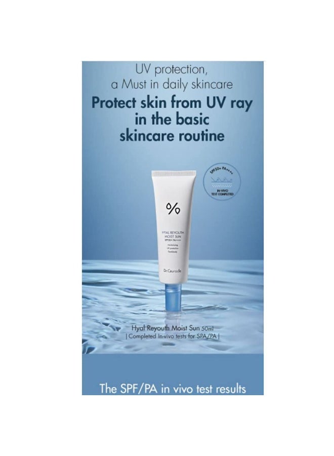 Dr. Ceuracle Dr.Ceuracle Hyal Reyouth Moist SunㅣSkin Concernㅣ Essence-like Sunscreen without stickiness - Image 2