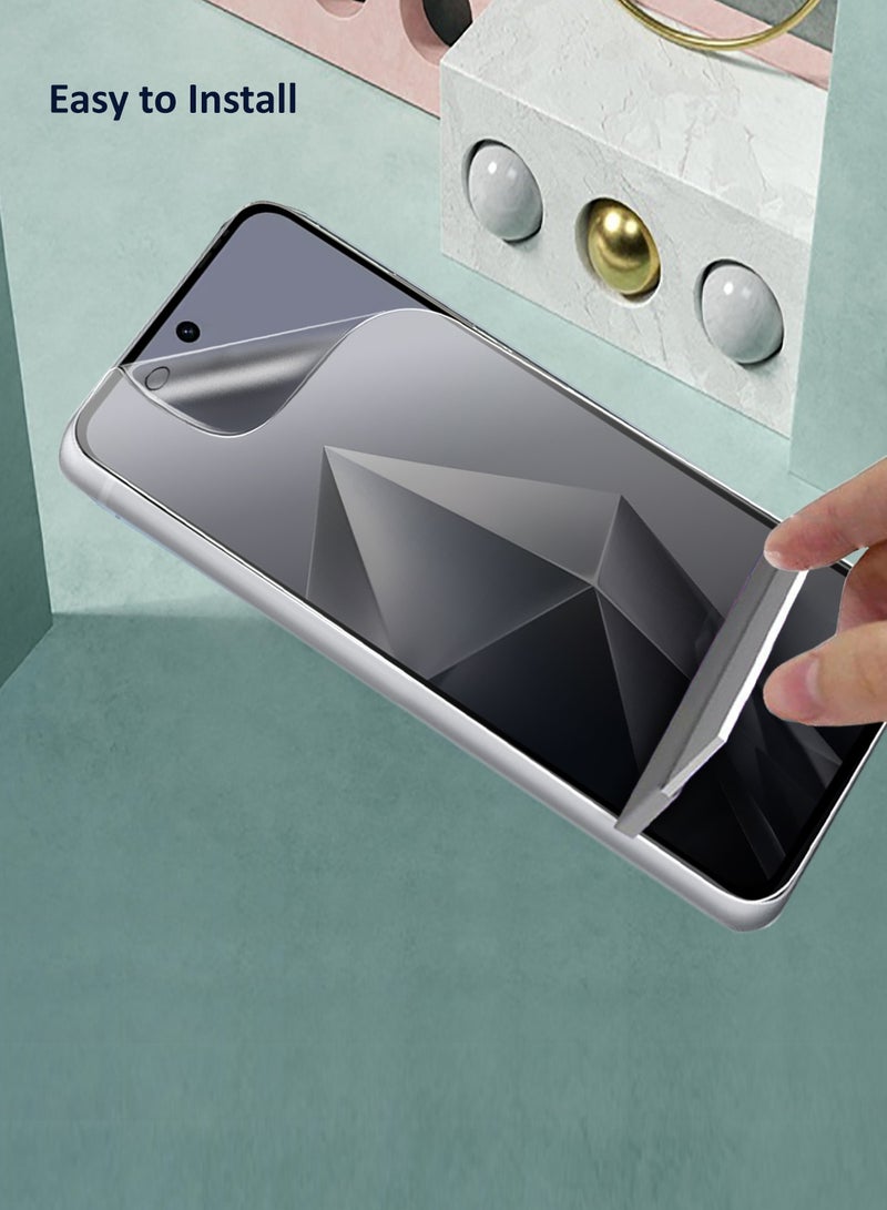 Wtech Infinix Note 50x 5G 2025 Premium Hydrogel Anti Spy / Anti Privacy Film Thin and Flexible Screen Protector (MSHFMP) - Clear - Image 4