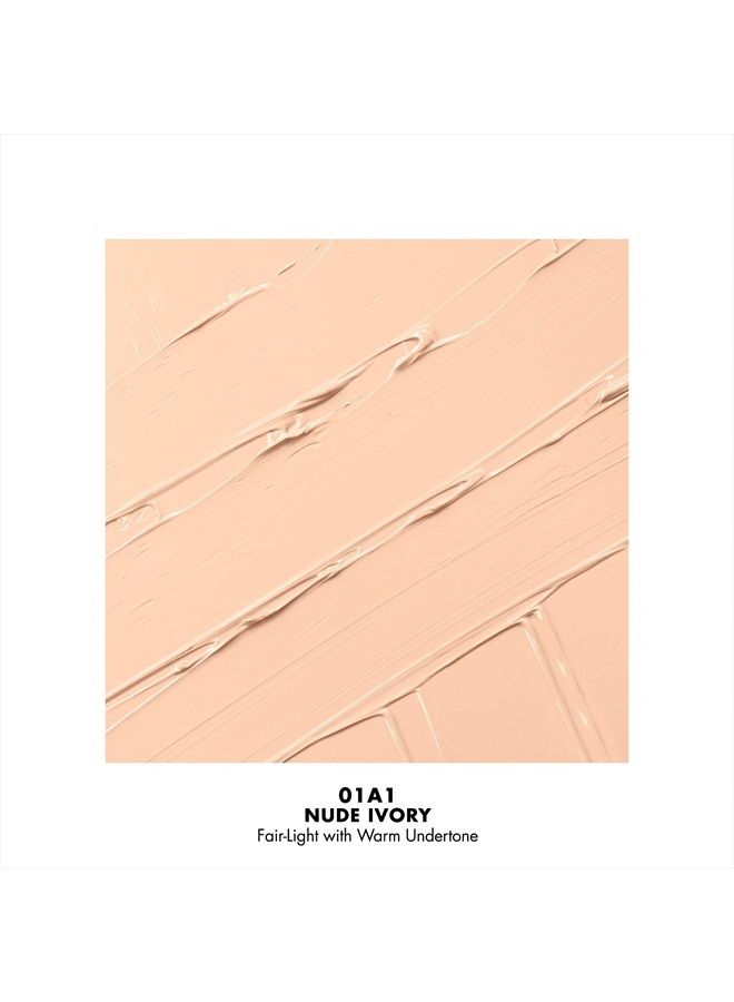 MILANI Conceal + Perfect 2-in-1 Foundation + Concealer - Nude Ivory (1 Fl. Oz.) Cruelty-Free Liquid Foundation - Cover Under-Eye Circles, Blemishes & Skin Discoloration for a Flawless Complexion - Image 5