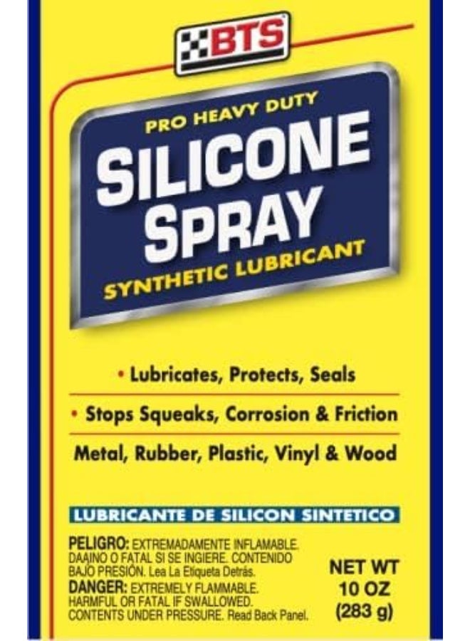BTS Silicone Spray Oil – Synthetic Polymer Lubricant, Aerosol Can, 443 ml (15 fl oz), Made in U.S.A - Image 4