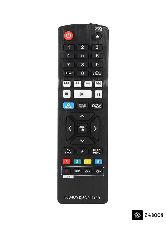 Zaboon Universal BluRay DVD TV Remote Control For LG Black