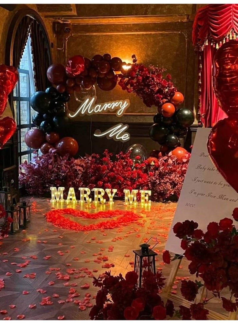 2000 قطعة من بتلات الورد الحريرية الحمراء للديكورات الرومانسية الخاصة والحفلات ، ليلة الحب، حفل الزفاف، حفلة عيد الميلاد - Image 4