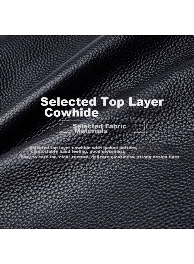 ZOOLER Zhu'er Handbag, Women's Leather Crossbody Bag, Ladies' Purse, Middle-aged Mom Bag, Clutch, Women's Shoulder Bag, Birthday Gift For Women - Image 4