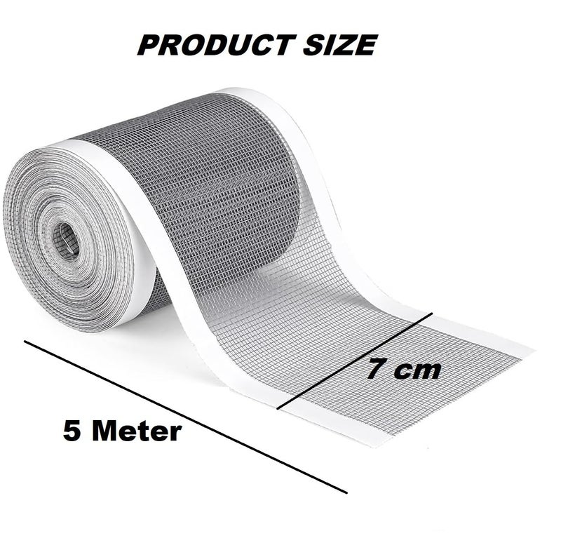 BSITFOW Plastic Kitchen Sink Strainer roll,Disposable Hair Shower Drain mesh Stickers uttable PVC mesh, DIY Shower Drain Cover Hair Catcher for Any Length,Disposable Hair Catcher(7cmX5meter) - Image 2