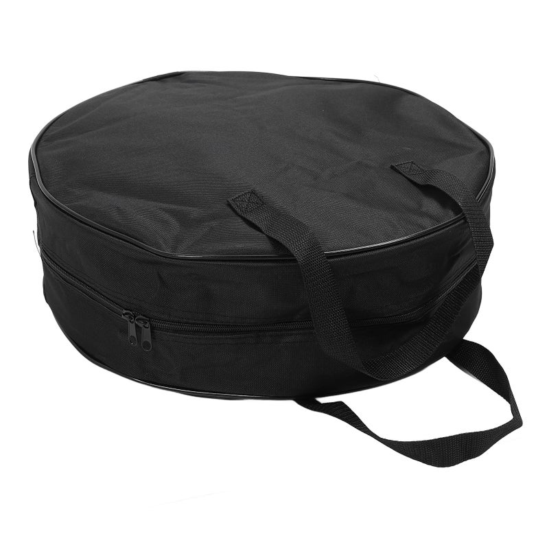 Round Cable Bag Water Resistant Cable Management Storage Bag for Cable Cord Garden Hose Storage Tool Bag 600D Oxford Cloth - Image 2