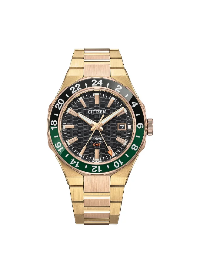 CITIZEN Men's Stainless Steel Series 8 GMT Watch NB6033-51E - 41 mm