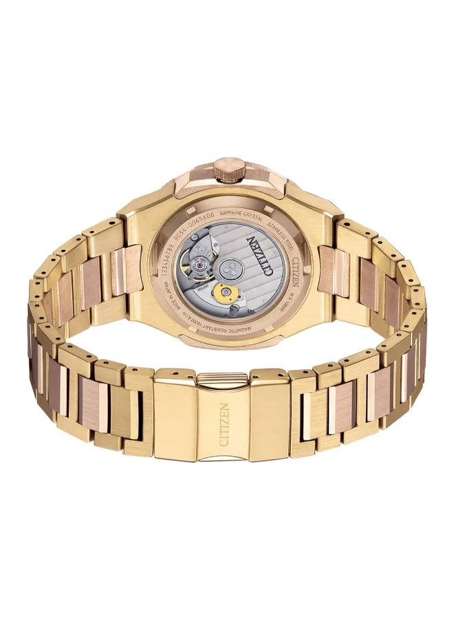 CITIZEN Stainless Steel Automatic Watch NB6033-51E - 41 mm
