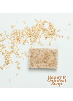 ALIF NATURALS Honey and Oatmeal Handmade Soap | Made with Organic Ingredients | Nourishing Blend, Gentle Exfoliation, Moisture-Rich, and Soothing | 125g |  - Image 3